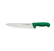 Нож поварской 20 см, L 32,8 см, нерж. сталь / полипропилен, цвет ручки зеленый, Carbon