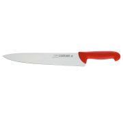 Нож поварской  25 см, L 37,5 см, нерж. сталь / полипропилен, цвет ручки красный, Carbon