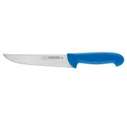 Нож для разделочный 18 см, L 30 см, нерж. сталь / полипропилен, цвет ручки синий, Carbon