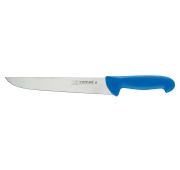 Нож для разделочный 30 см, L 43,5 см, нерж. сталь / полипропилен, цвет ручки синий, Carbon