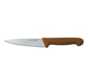Нож PRO-Line поварской 16 см, коричневая пластиковая ручка, P.L. Proff Cuisine