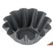 Форма гофрированная для кексов, 5*9,5 см, h 3,5 см, сталь, Россия