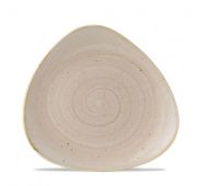 Тарелка мелкая треугольная 22,9 см, без борта, Stonecast, цвет Nutmeg Cream