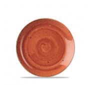 Тарелка мелкая 16,5см, без борта, Stonecast, цвет Spiced Orange