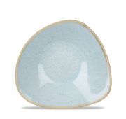 Салатник треугольный 0,60л d23,5см, без борта, Stonecast, цвет Duck Egg Blue