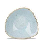 Салатник треугольный 0,37л d18,5см, без борта, Stonecast, цвет Duck Egg Blue