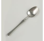 Ложка чайная,серебряный матовый цвет,серия «1920-Silver»  P.L.