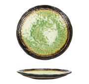 Тарелка d=26 см,каменная керамика,цвет«Green»,серия «Tokyo-Stockholm»  P.L.