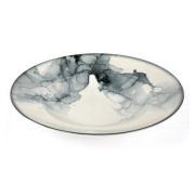 Тарелка круглая глубокая d=26 см., «Gourmet», фарфор цвет мрамор, Marble R360
