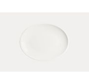 Блюдо овальное 360*280 мм. Белый, форма Мув Bonna /1/6/348/ ВЕСНА