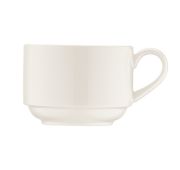 Чашка 210 мл. чайная d=82 мм. h=65 мм. штабелир. Белый (блюдце 62866, 62689), форма Банкет Bonna /1/6/792/ ВЕСНА