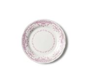 Тарелка мелкаяØ 15,6 см, цвет декора розовый