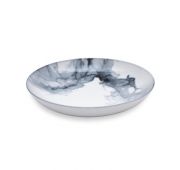 Тарелка круглая глубокая d=20 см., фарфор цвет мрамор, Marble R360