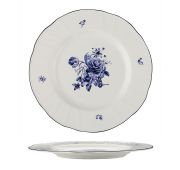 Тарелка круглая 26 см,коллекция «Blue Flower»  P.L. Proff Cuisine