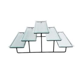 Горки, этажерки, стойки, фруктовницы