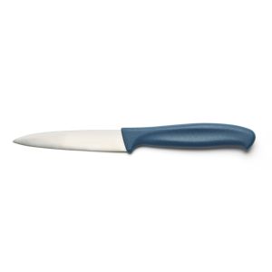 Нож универсальный 10 см, L 20,9 см, нерж. сталь / полипропилен, цвет ручки синий, Puntillas