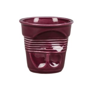 Чашка кофейная Barista (Бариста) «мятая» 140 мл фиолетовая, h 7 см, P.L. Proff Cuisine