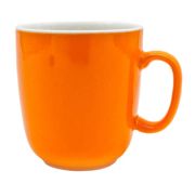Кружка Barista (Бариста) 360 мл, оранжевый цвет, P.L. Proff Cuisine (кор= 48 шт)