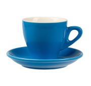 Кофейная пара Barista (Бариста) 280 мл, синий цвет, P.L. Proff Cuisine (кор= 36 шт)