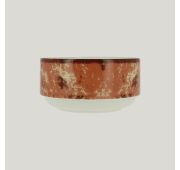 Салатник RAK Porcelain Peppery круглый штабелируемый 480 мл, d 12 см, красный цвет