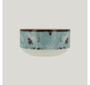 Салатник RAK Porcelain Peppery круглый штабелируемый 480 мл, d 12 см, голубой цвет