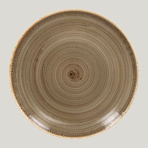 Тарелка RAK Porcelain Twirl Alga плоская 27 см