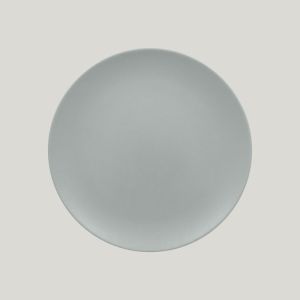 Тарелка RAK Porcelain Neofusion Mellow Pitaya grey круглая плоская 27 см (серый цвет)