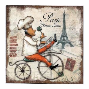 Картина «Paris» 50*50*4,5 см, P.L. Proff Cuisine