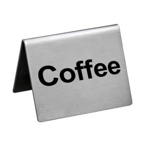 Табличка «Coffee» 5*4 см, сталь, P.L. Proff Cuisine