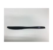 Нож одноразовый, пластик, черный, 19 см, 20 шт/уп, P.L. Proff Cuisine