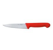 Нож PRO-Line поварской 16 см, красная пластиковая ручка, P.L. Proff Cuisine