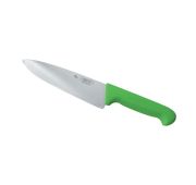 Шеф-нож PRO-Line 20 см, зеленая пластиковая ручка, P.L. Proff Cuisine