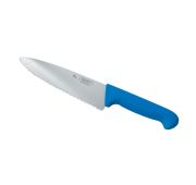 Нож PRO-Line поварской 20 см, синяя пластиковая ручка, волнистое лезвие, P.L. Proff Cuisine