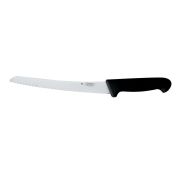 Нож PRO-Line хлебный 25 см, черная пластиковая ручка, P.L. Proff Cuisine