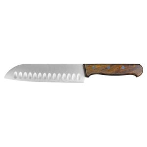 Нож-шеф «Сантоку» 17,5 см, деревянная ручка, P.L. Proff Cuisine