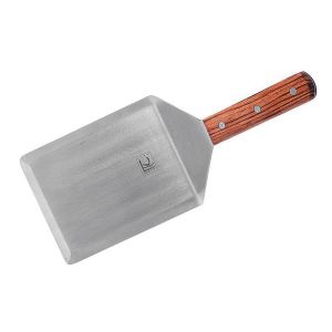 Лопатка металлическая с деревянной ручкой, w 13 см, l 15 см, P.L. - Proff Chef Line
