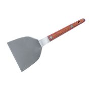Лопатка для тепаньяки металлическая с деревянной ручкой, w 10,5 см, l 19 см, P.L. - Proff Chef Line