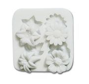 Форма для мастики и шоколада Silikomart «Цветы» 50*15 мм
