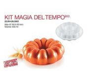 Форма кондитерская Silikomart KIT MAGIA DEL TEMPO 600, d 15,5 см, h 5 см, силикон, Италия