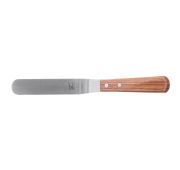 Нож-лопатка кондитерская металлическая с деревянной ручкой, изогнутая, 10 см, P.L. - Proff Chef Line