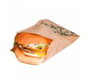 Пакет Feel Green для гамбургера бумажный 12+7*18 см, 500 шт/уп, Garcia de PouИспания