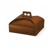 Коробка для кондитерских изделий, 29*29*7 см, коричневая, картон, 100 шт/уп, Garcia de Pou