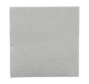Салфетка двухслойная Double Point, серый, 20*20 см, 100 шт/уп, бумага, Garcia de Pou