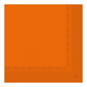 Салфетка двухслойная оранжевая, 39*39 см, 100 шт, бумага, Garcia de PouИспания