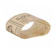 Обёрточная полоска для сэндвича/ролла «Газета» 7*26 см, 5000 шт/уп, жиростойкая бумага, Garcia de Po