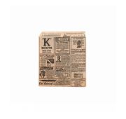 Конвертик для бургера «Газета», жиростойкий пергамент, 13*14 см, 1000 шт/уп, Garcia de Pou
