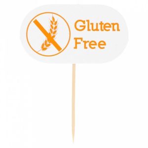 Маркировка-флажок «GLUTEN FREE» 8 см, 100 шт, Garcia de PouИспания