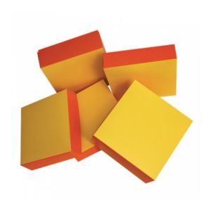 Коробка для кондитерских изделий 18*18*5 см, оранжевый-жёлтый, картон, Garcia de Pou