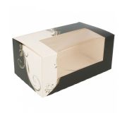 Коробка для торта с окном 18*11*8 см, белая, картон, Garcia de PouИспания