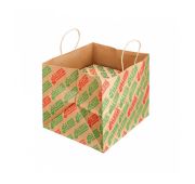 Пакет для коробок с пиццой 37/33*32 см, натуральный, крафт, бумага, Garcia de Pou
